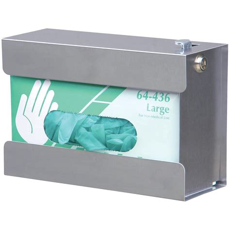 stainless steel glove box dispenser|disposable glove box holder.